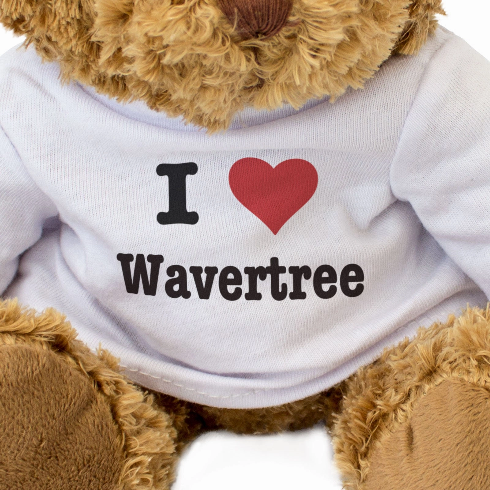 I LOVE WAVERTREE - Teddy Bear - Cute Cuddly Soft Adorable - Gift Present