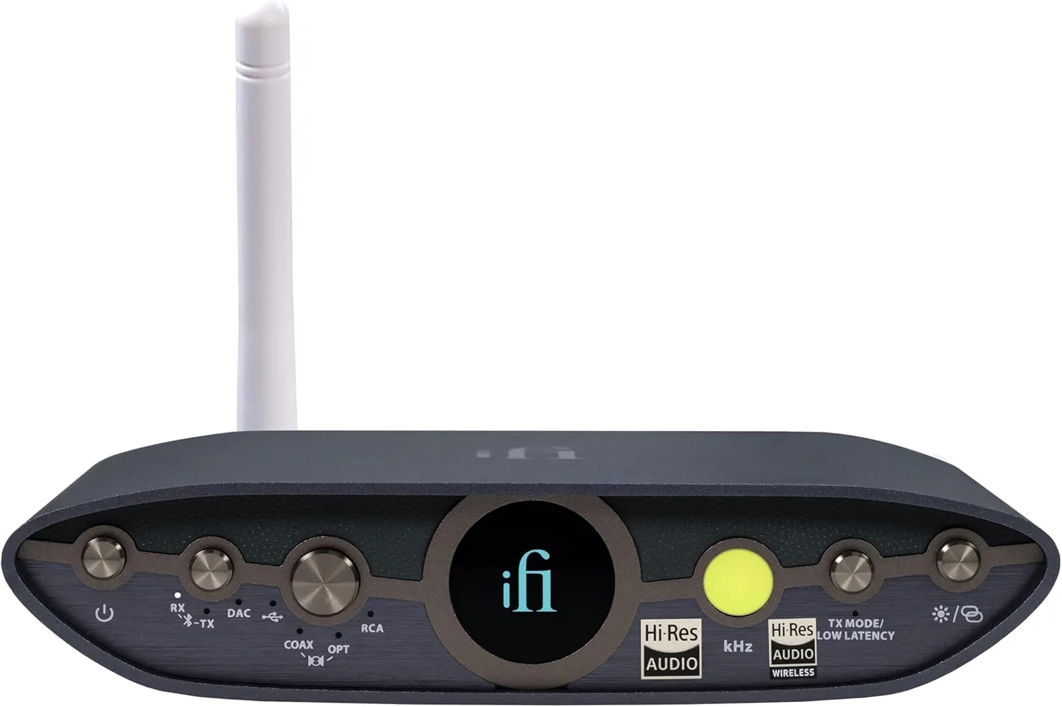 iFi Zen Blue 3 - Hi-Fi Lossless Bluetooth 5.4 DAC – Transmitter & Receiver with Qualcomm QCC5181 Chipset - aptX Lossless - LDAC, LHDC/HWA - USB DAC Functionality, and Dual RCA/4.4mm Balanced Outputs