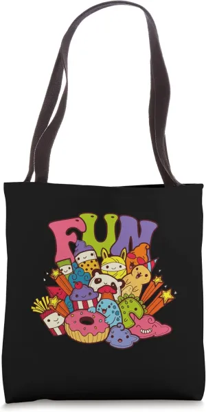 It Fun For Doodling Visual Drawing Doodle Art Tote Bag