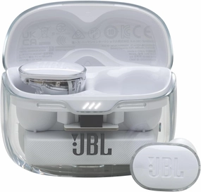 JBL Tune Buds - True Wireless with Active Noise Cancelling in-Ear Earbuds - Ghost Edition White (Renewed)