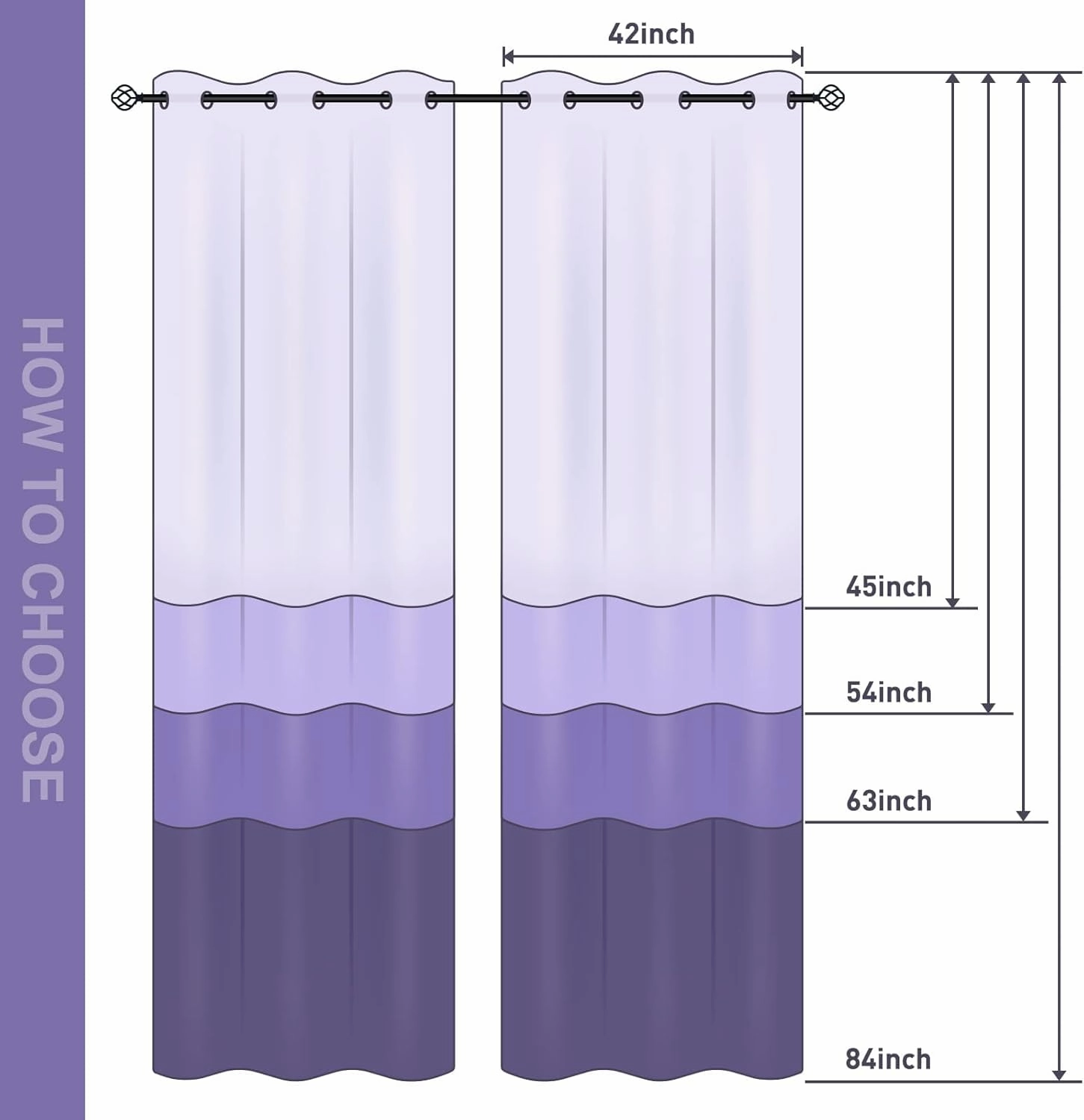 Jekeno Ocean Beach Blackout Curtains - Blue Sky Sea Tropical Decor, Summer Hawaii Palm Tree Theme Grommet Window Drapes for Bedroom Living Room, 52 Wide 84 Long inches, 2 Panel Set