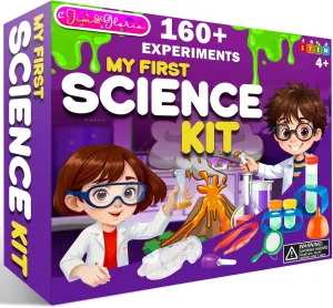 Jim&Gloria Science Kits for Kids Age 5-7 8-12 Year Old Birthday Gifts for Girls Boys Easter Gifts, Learning & Educational Toys, Stem Toys, Chemistry Set, Science Experiments for Kids Volcano Projects