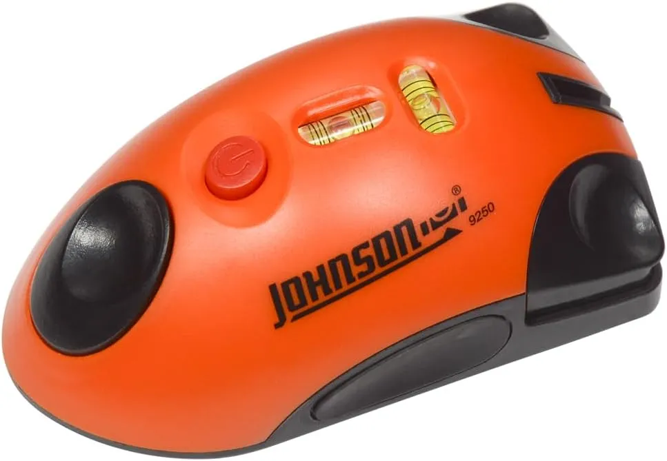 Johnson Level & Tool 9250 Laser Mouse, 30' Interior Range, Orange, 1 Laser Mouse