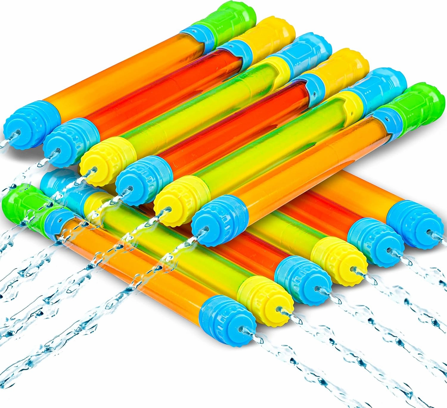 JOYIN 12 Pack Water Soaker Bulk, 16.5” Summer Blasters Squirt Guns for Kids Outdoor Swimming Pool, Backyard, Beach Game Water Fighting Play Toys