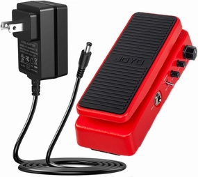 JOYO WAH-II Classic Pedal with DC 9V 500mA Pedal Power Adapter