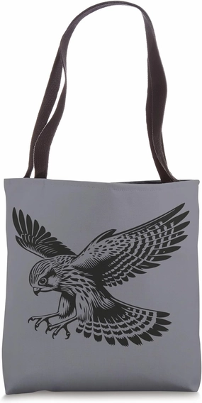 Kestrel Drawing Falcon American Kestrel Tote Bag