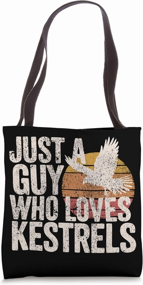 Kestrel Lover Guy Who Loves American Kestrels Tote Bag