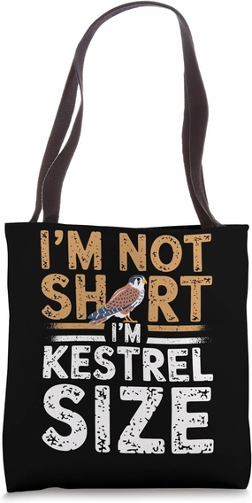 Kestrel Woman Birder American Kestrel Tote Bag