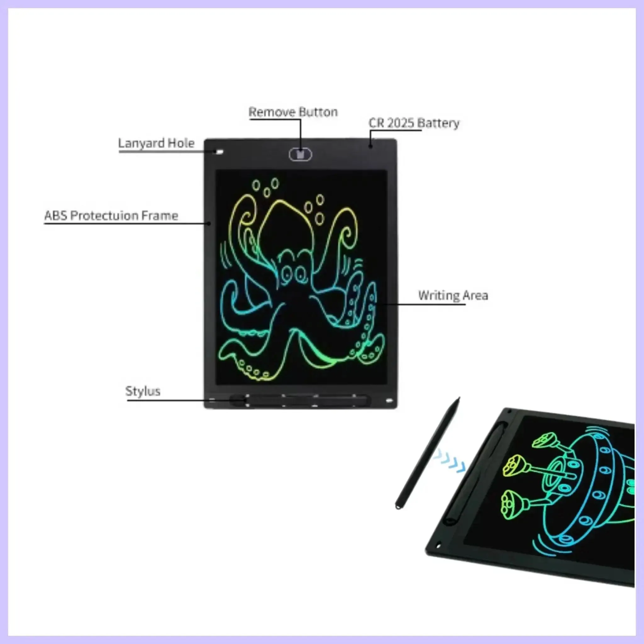 Kids Travel Toy | Magic LCD Drawing Pad