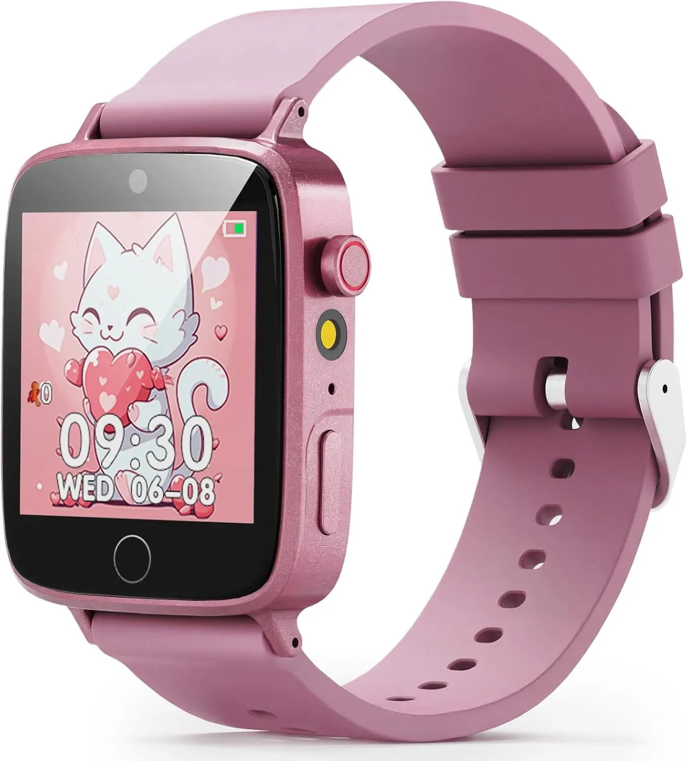 Kids Watches for Girls Toys Age 4-12, ZUODUN Smart Watch for Kids with Camera, 26 Puzzle Games, Alarm Clock, Pedometer, Audiobook, Learn Card, Toddler Watch Birthday Gift for 8 9 10 Year Old Girl