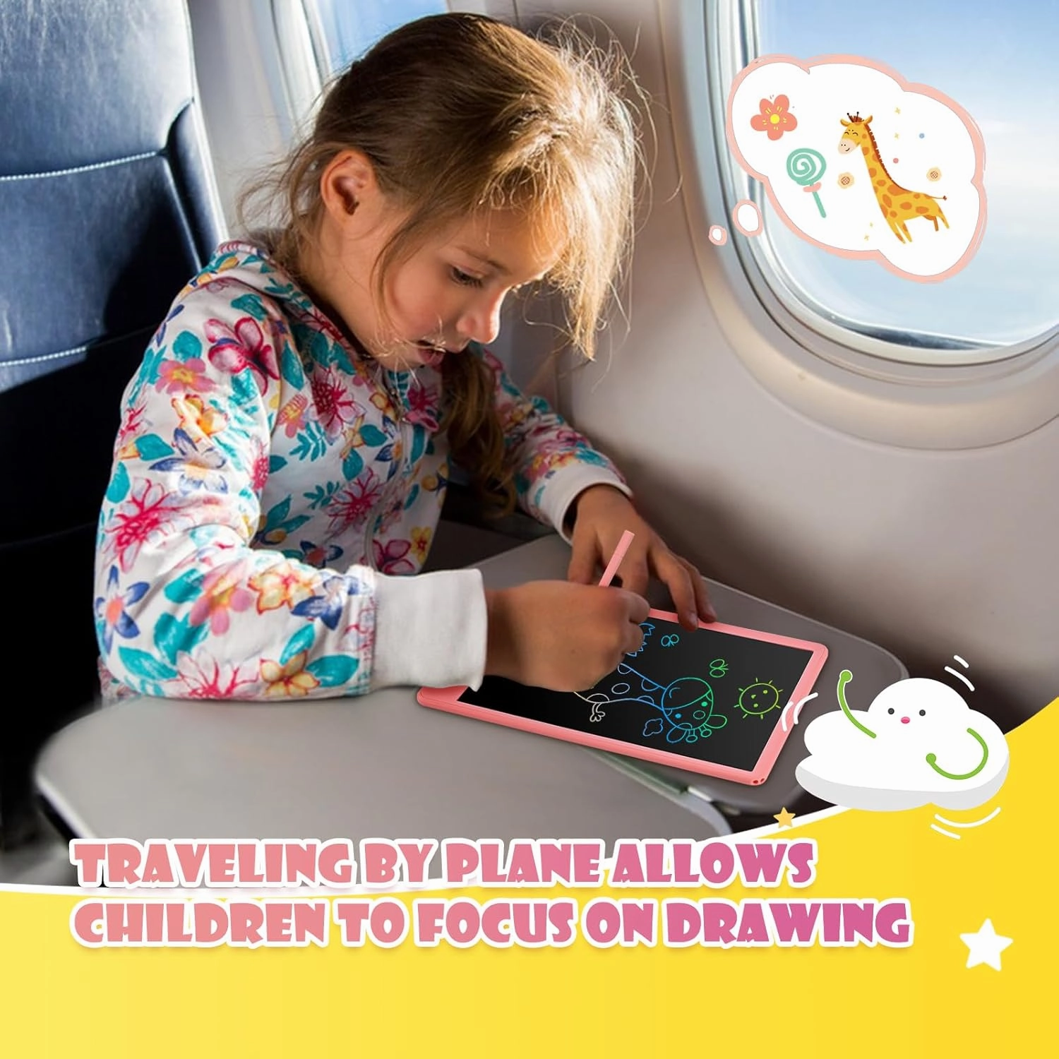 Kids Writing Tablet, Electronic Drawing Tablet