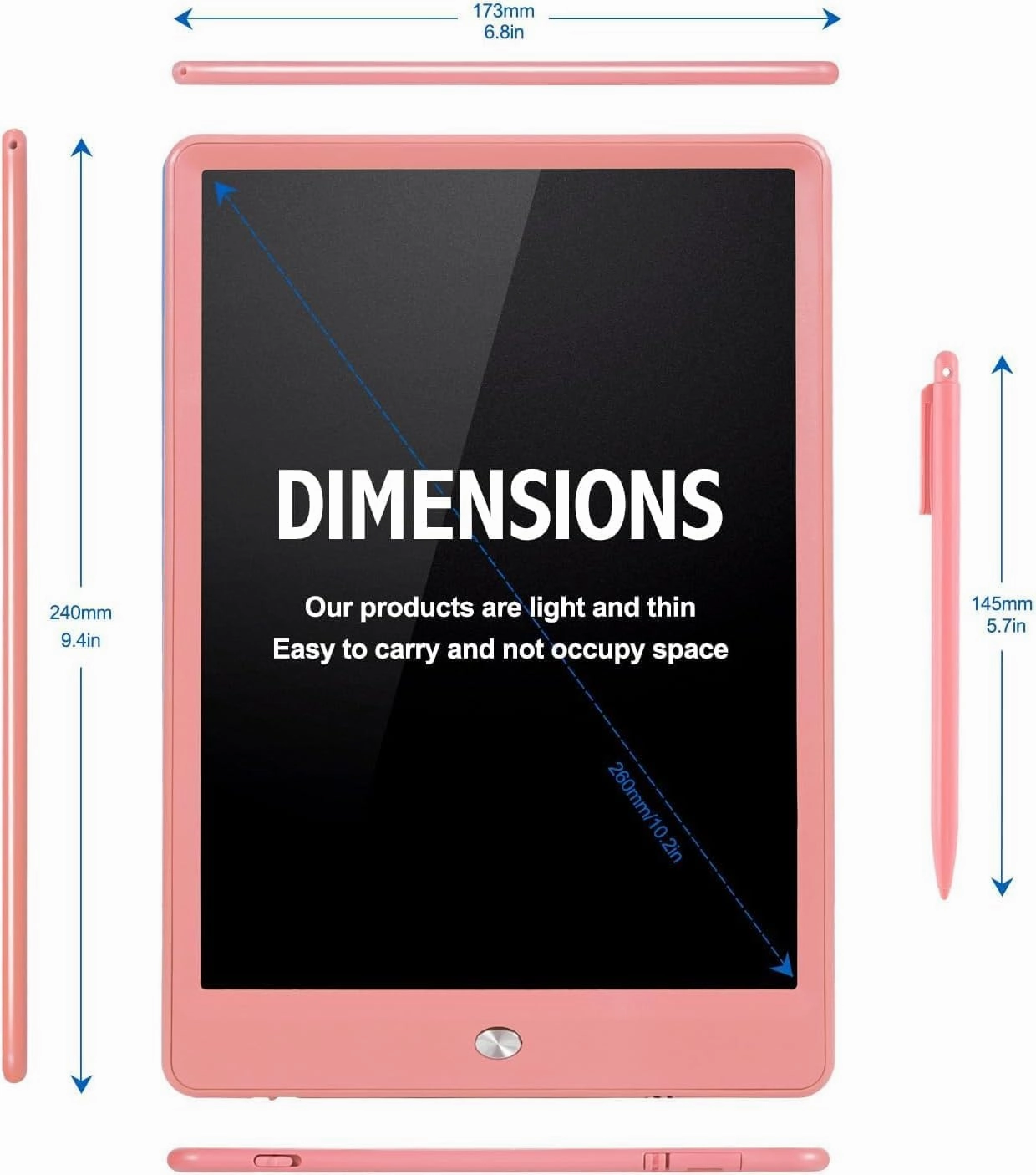 Kids Writing Tablet, Electronic Drawing Tablet