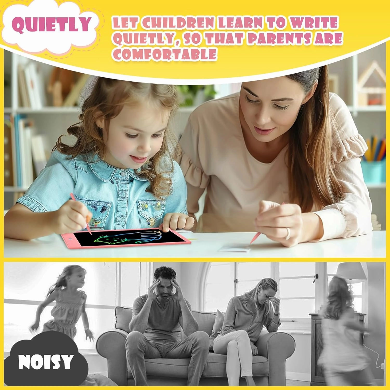 Kids Writing Tablet, Electronic Drawing Tablet