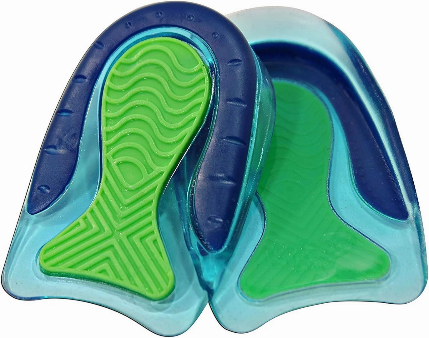 KidSole Sport Shock Absorbing Lightweight Gel Heel Cups for Kid's with Sensitive Heels, Heel Spurs, Plantar Fasciitis, or Ankle Pain (Kids' Size 11-2)…