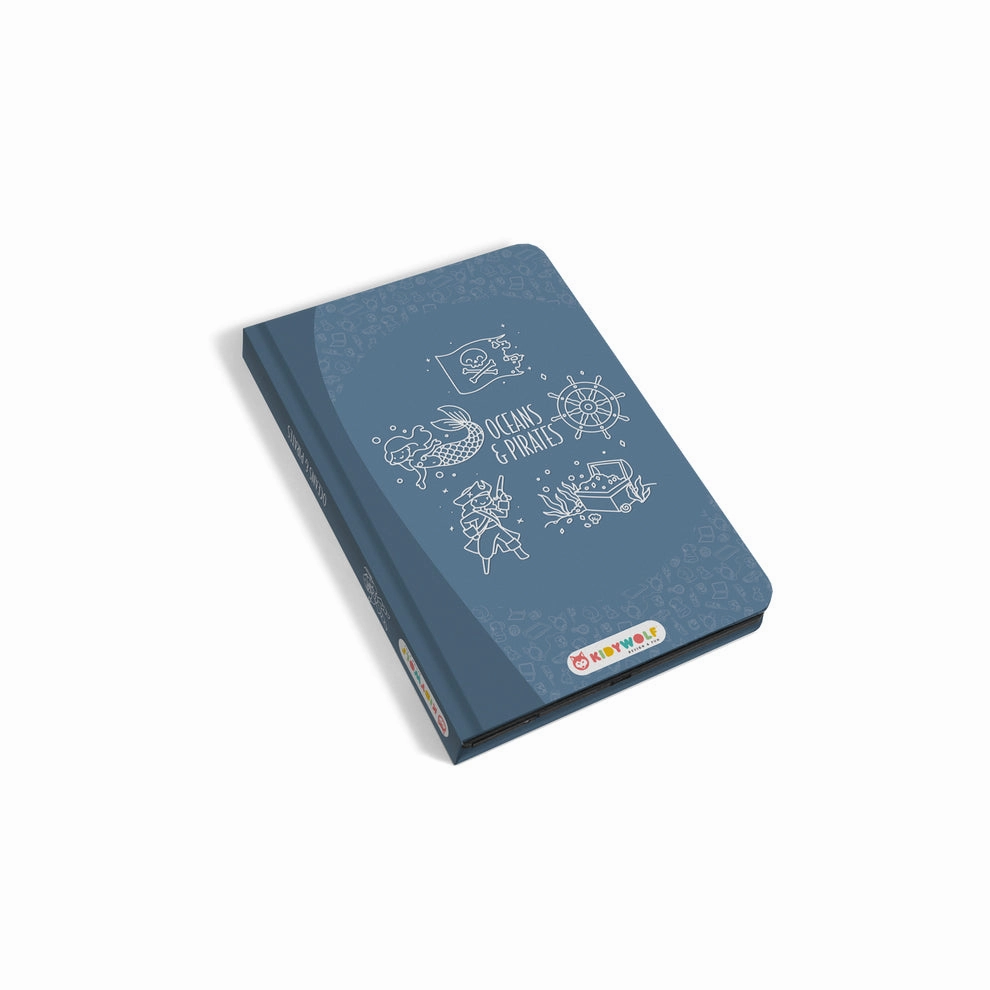 Kidywolf Drawing Pad 30 Images Oceans & Pirates