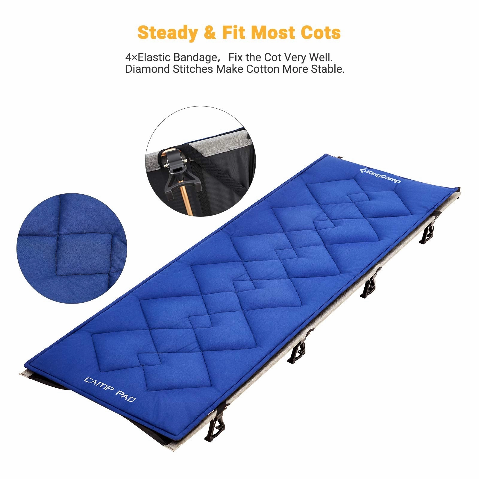 KingCamp Padded Mat Camp Pad