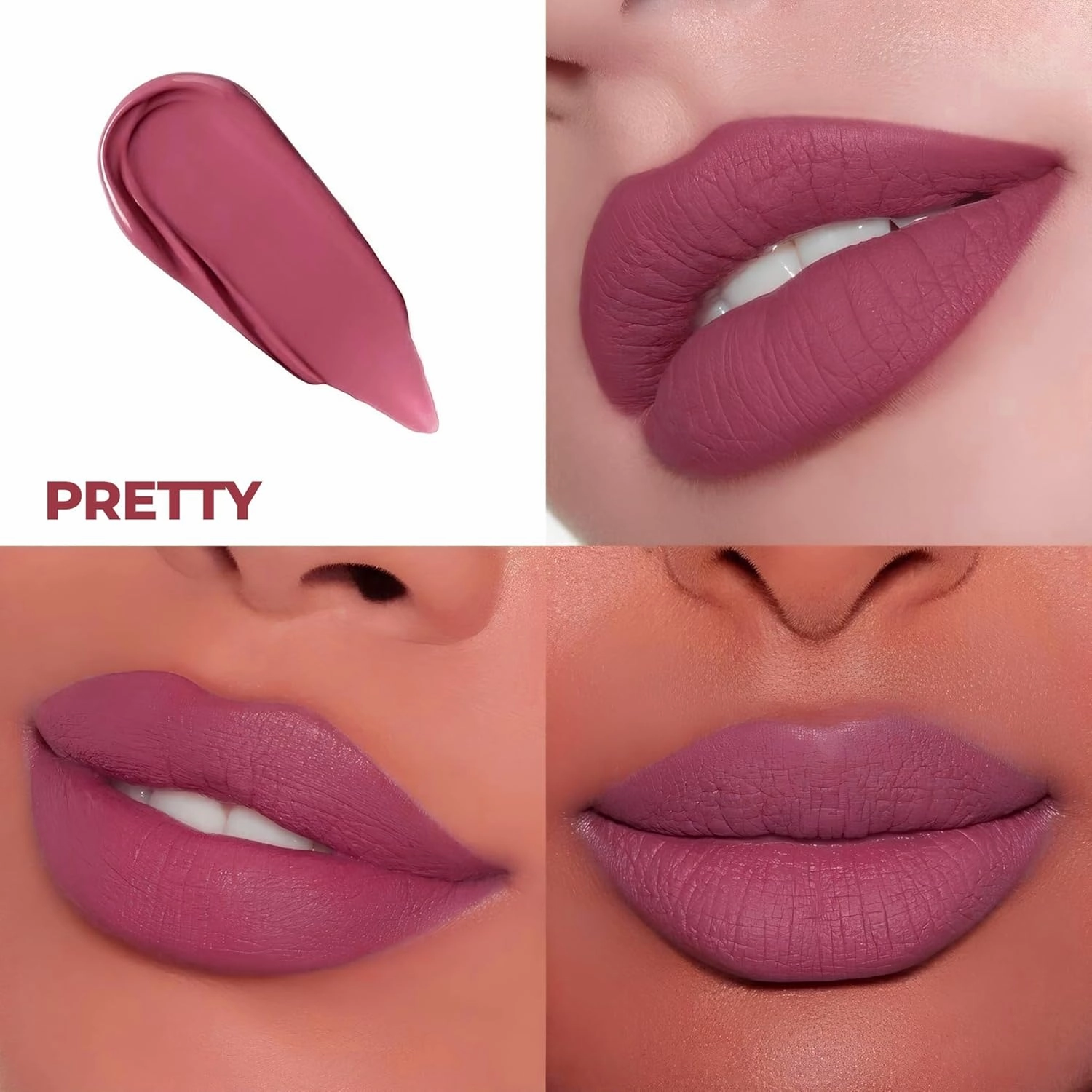 KOKO’E Cosmetics Liquid Lipstick for Women, Waterproof Lip Sticks for Girls, Ideal Long Lasting Matte Lipstick for Ladies, Perfect Lightweight Lip Stains Color Makeup (Pretty)