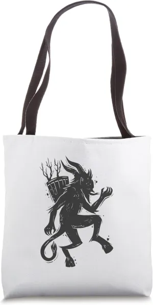 Krampus Anti Christmas Folklore Mythological Creatures Tote Bag