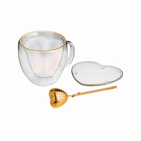 Ladelle | Amour 3pc Tea Set | Clear