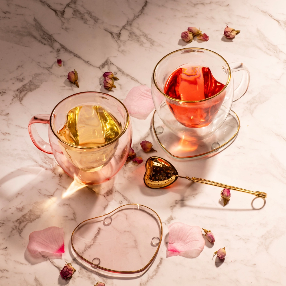 Ladelle | Amour 3pc Tea Set | Pink