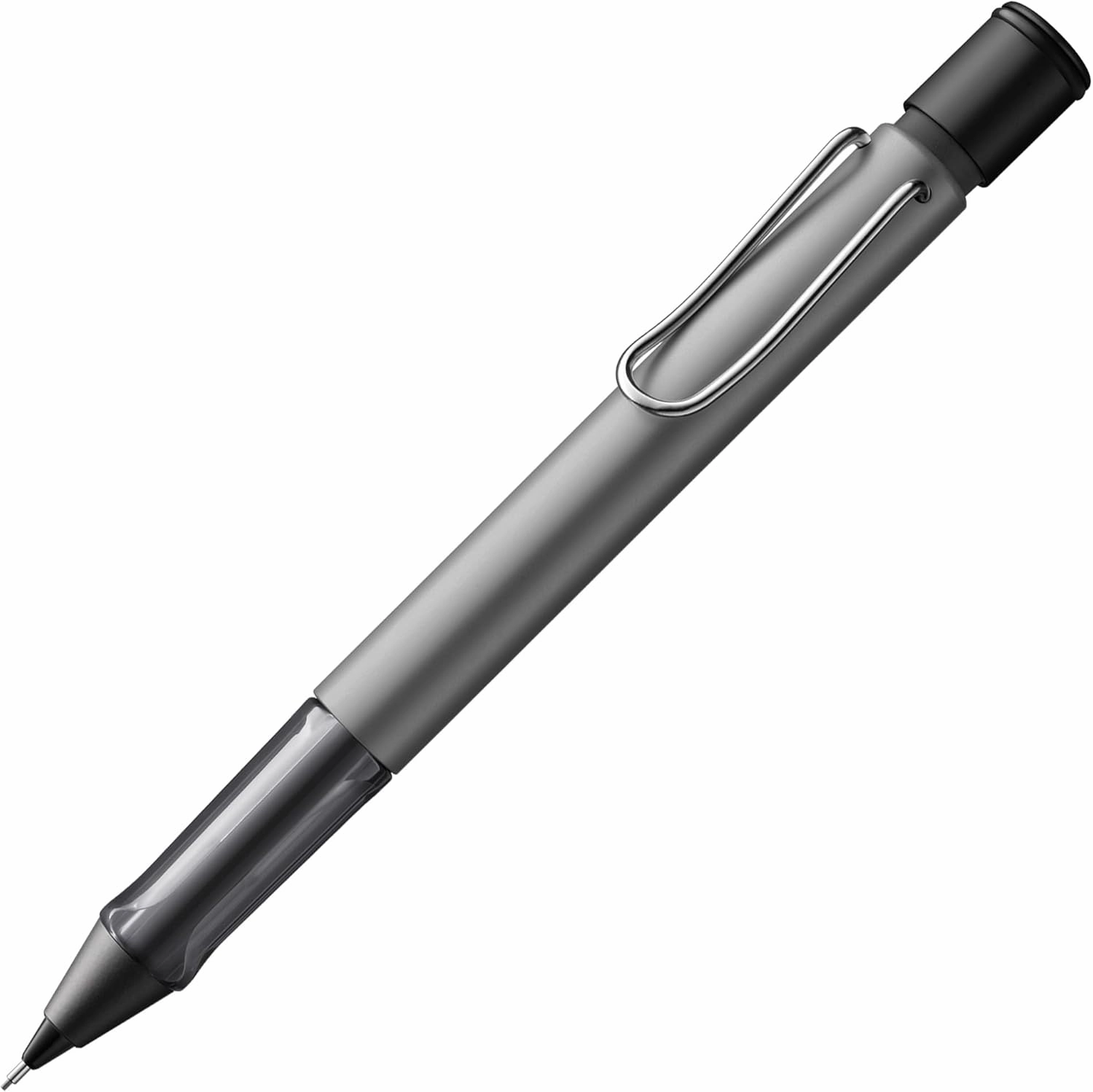 LAMY AL-star graphite - Mechanical Pencil with transparent, ergonomic grip & lightweight aluminum body - including LAMY M 41 fine line refill 0.5 mm & eraser tip
