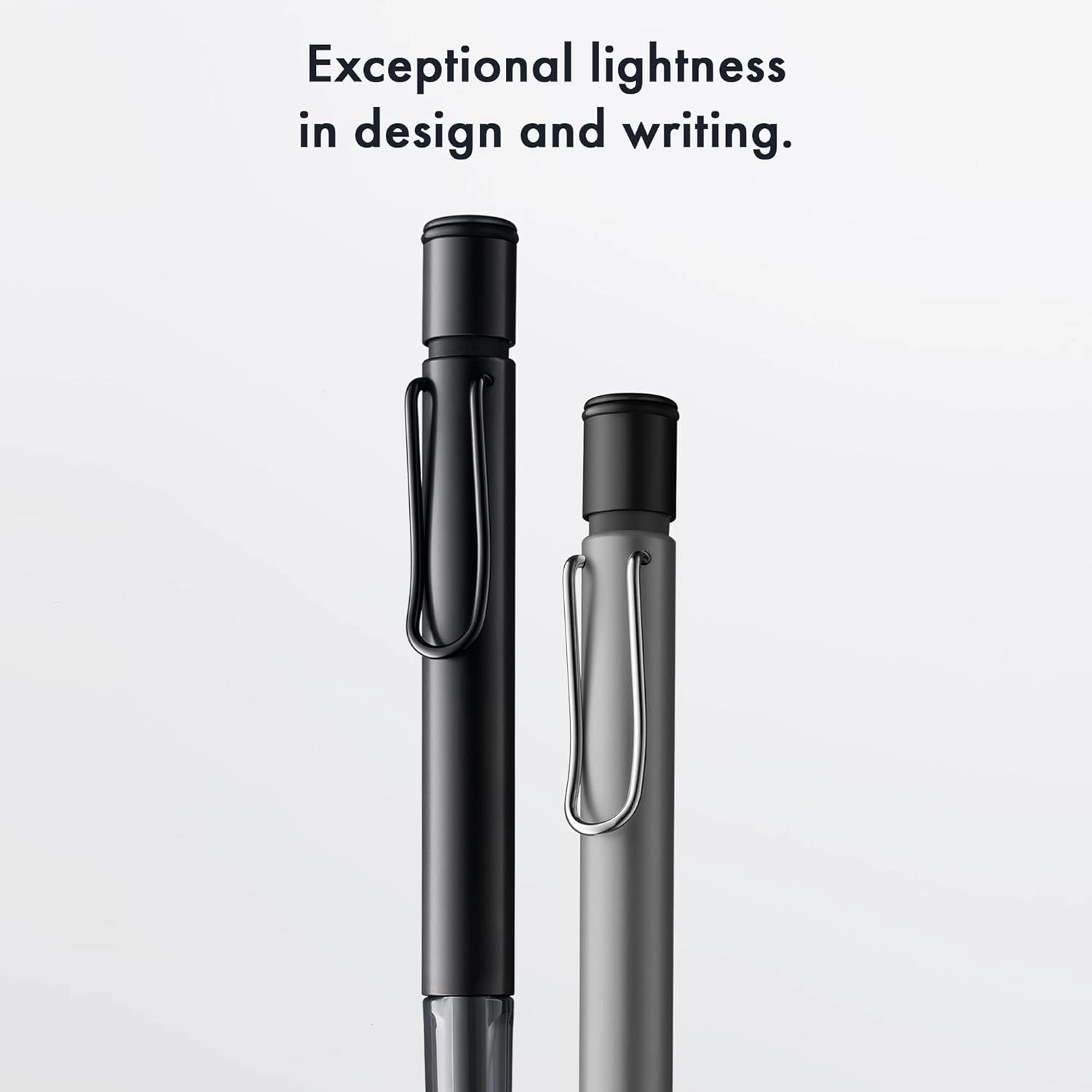 LAMY AL-star graphite - Mechanical Pencil with transparent, ergonomic grip & lightweight aluminum body - including LAMY M 41 fine line refill 0.5 mm & eraser tip