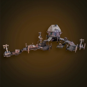 Landmark - Harbormaster's Hut Bundle (Painted)