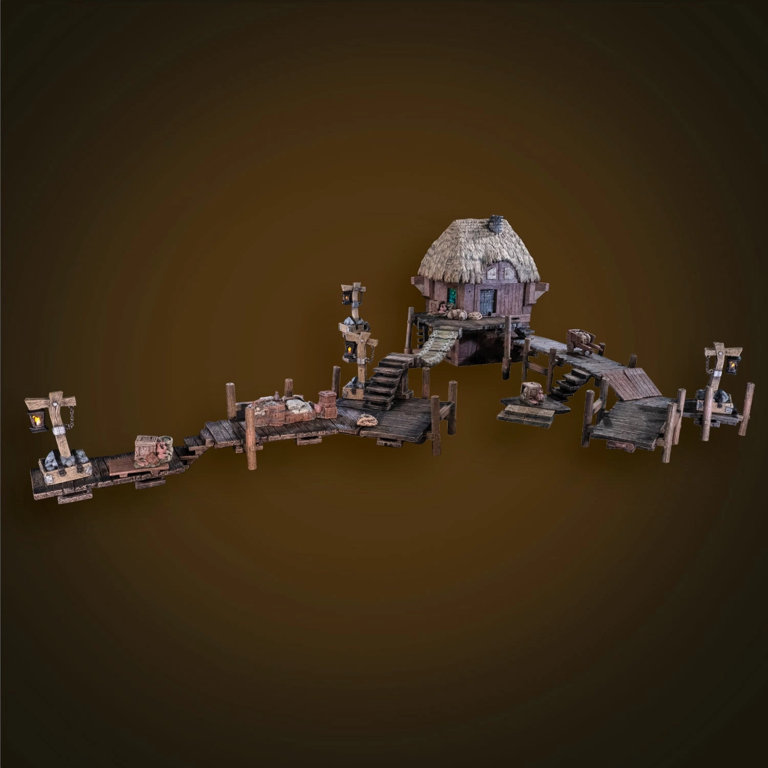Landmark - Harbormaster's Hut Bundle (Painted)