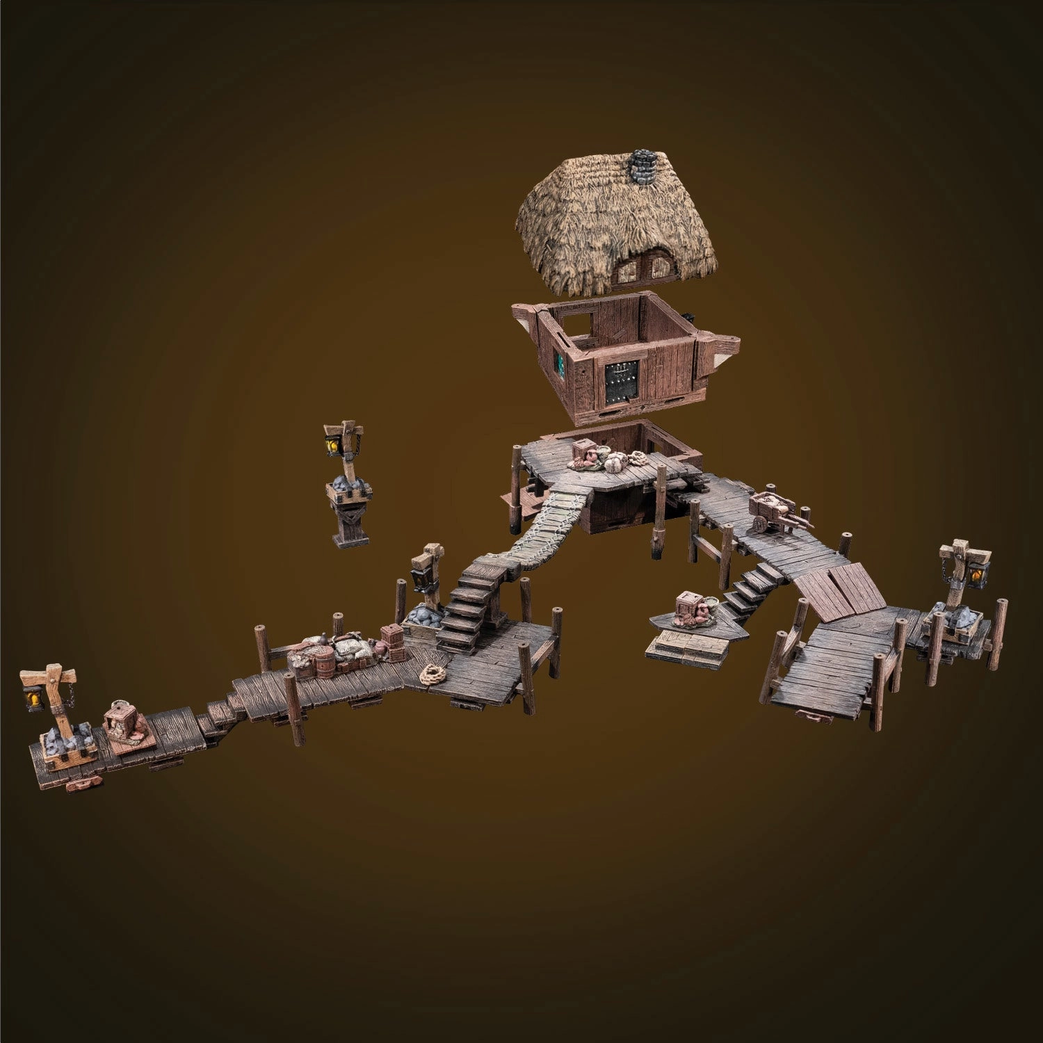 Landmark - Harbormaster's Hut Bundle (Painted)