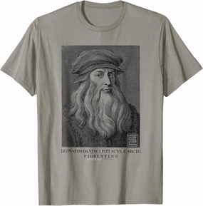 Leonardo da Vinci Vintage T-Shirt