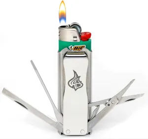 LighterBro Stainless Steel Lighter Sleeve