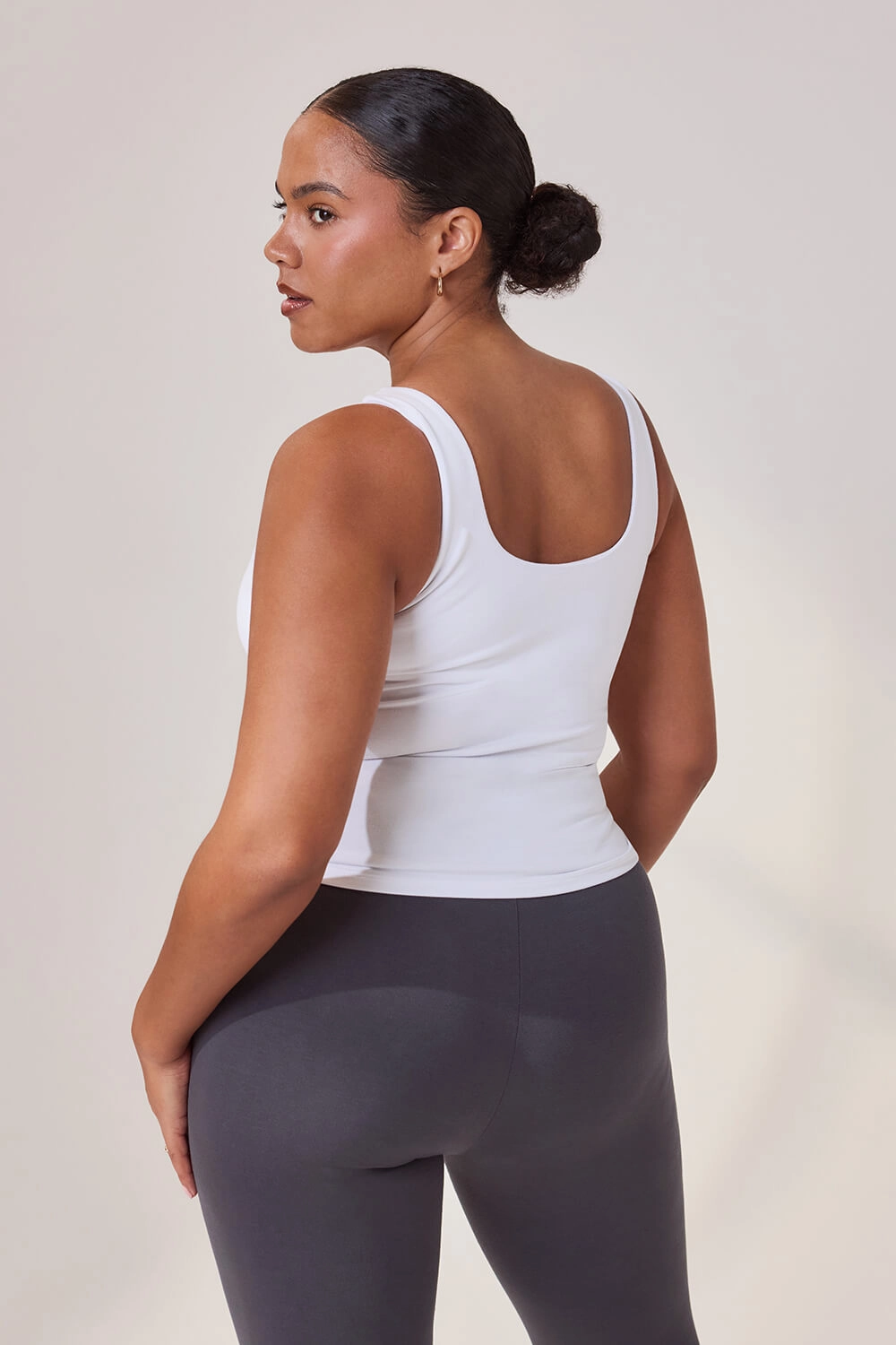 Lightweight Everyday Tank Top - White