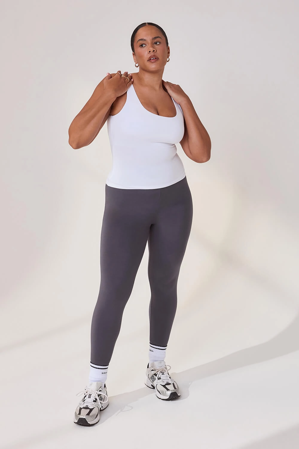 Lightweight Everyday Tank Top - White