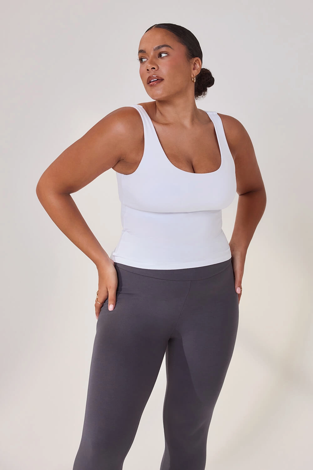 Lightweight Everyday Tank Top - White