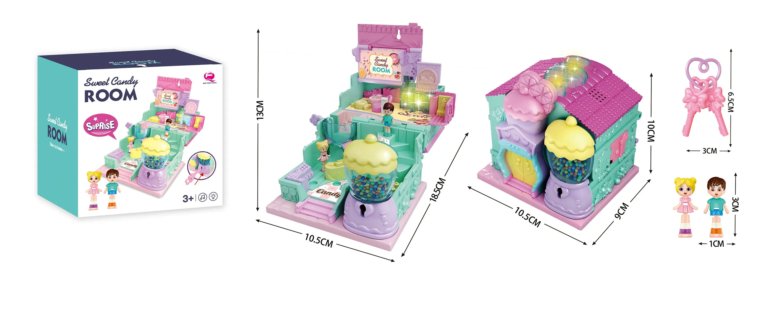 Little Fat Hugs Mini Dollhouse