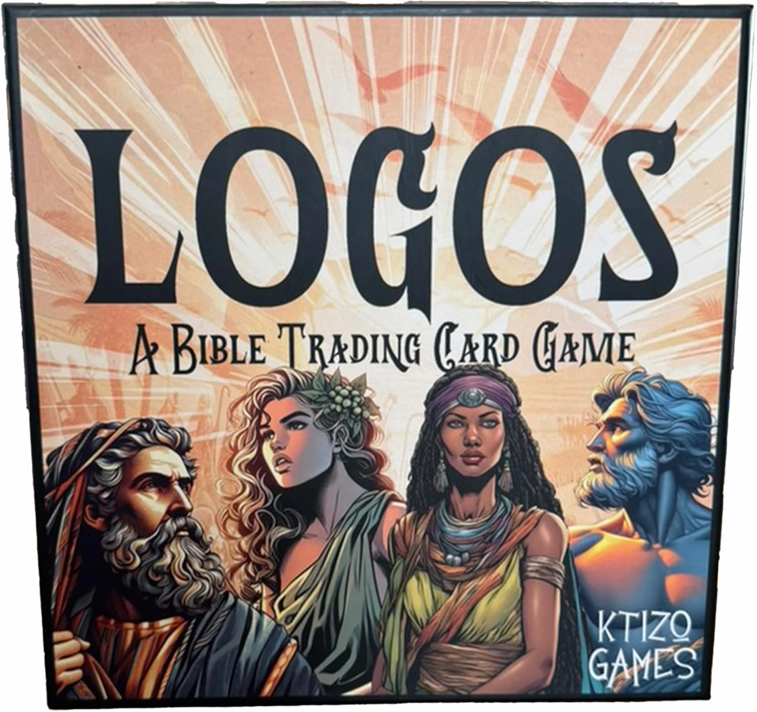 Logos Bible Trading Card Game Core Set | Cooperative Expandable/Collectible Card Game for Adults and Teens Ages 10  1-4 Players Average Playtime 15-45 Minutes