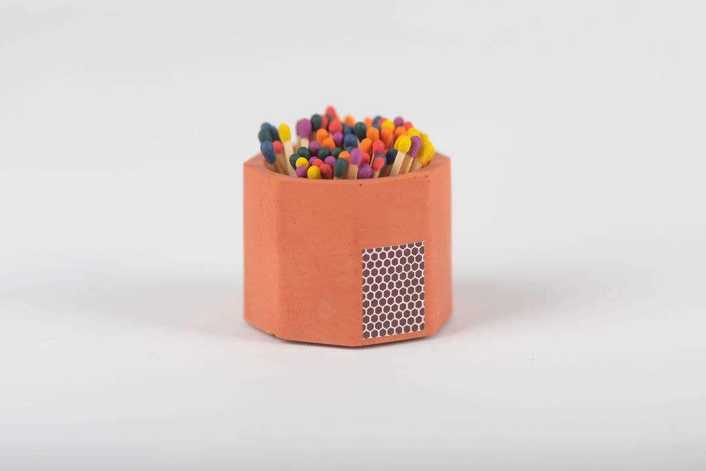 Matcha Match Holder w/ Rainbow Matches