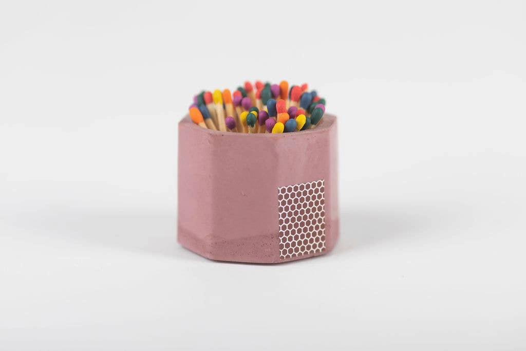 Matcha Match Holder w/ Rainbow Matches