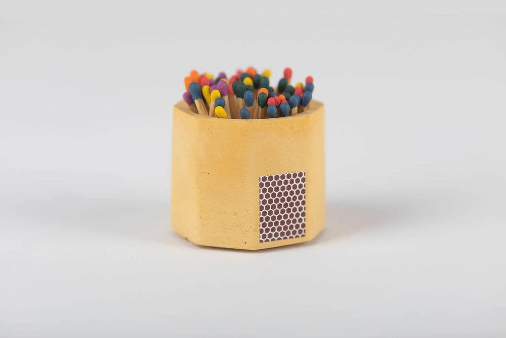 Matcha Match Holder w/ Rainbow Matches