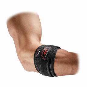 McDavid 267324 489 Dual Elbow Strap for Tendonitis, Black, Large