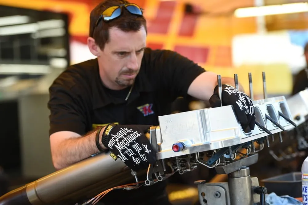 Mechanix Wear Original Work Gloves - Multi-Purpose Outdoor Work Gloves - Touchscreen Capable - Secure Fit - Durable & Machine Washable - Breathable & Comfortable - Large - Black