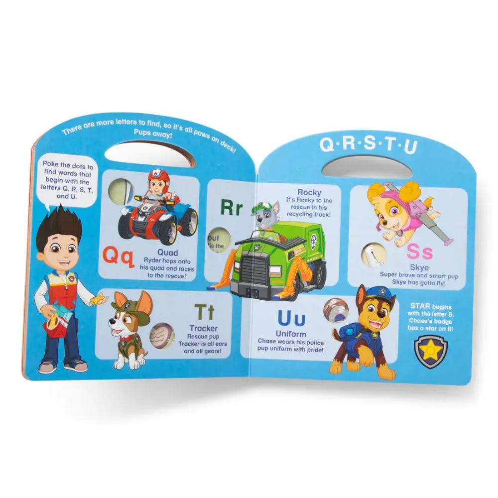 Melissa & Doug - Paw Patrol Poke-A-Dot Alphabet Adventure