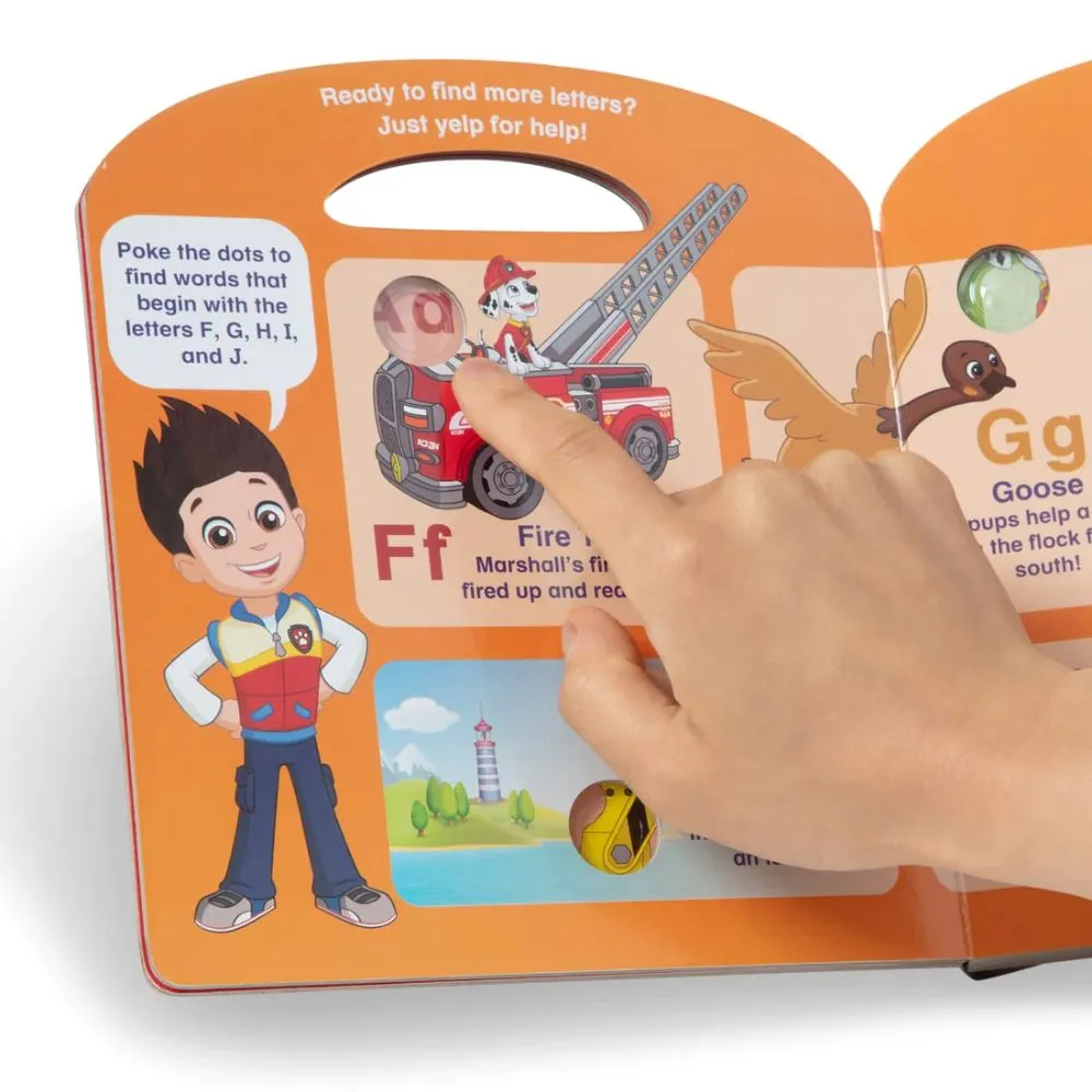 Melissa & Doug - Paw Patrol Poke-A-Dot Alphabet Adventure