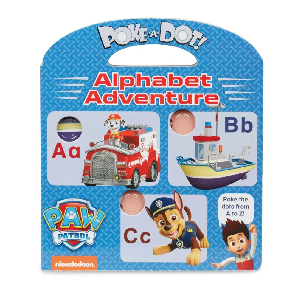 Melissa & Doug - Paw Patrol Poke-A-Dot Alphabet Adventure