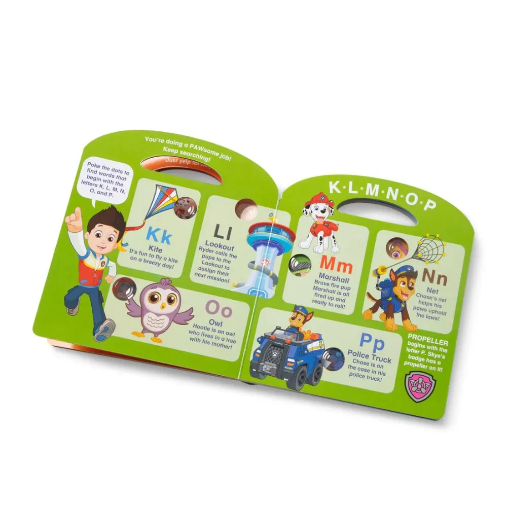Melissa & Doug - Paw Patrol Poke-A-Dot Alphabet Adventure