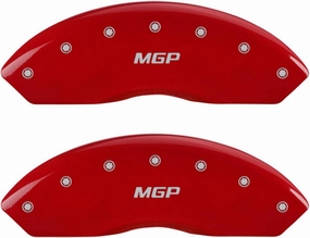 MGP Caliper Covers 2009-2017 Audi/A6/A4/Q5/S6 - Front and Rear Set - Red