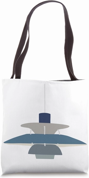 Mid-century modern PH5 Poulsen lamp Tote Bag