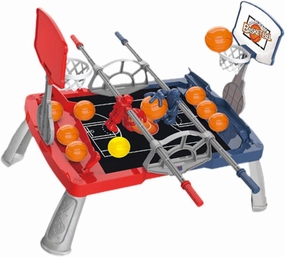 Mini Basketball Game Table Basketball Games Set,Finger Basket Desktop Game,Basketball Toy Basketball Desktop Toy for Children, with Foot 10 Balls