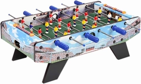 Mini Foosball Table Games for Kids,Portable Football Table with Balls,Fun Recreational Tabletop Soccer Game for Family Night