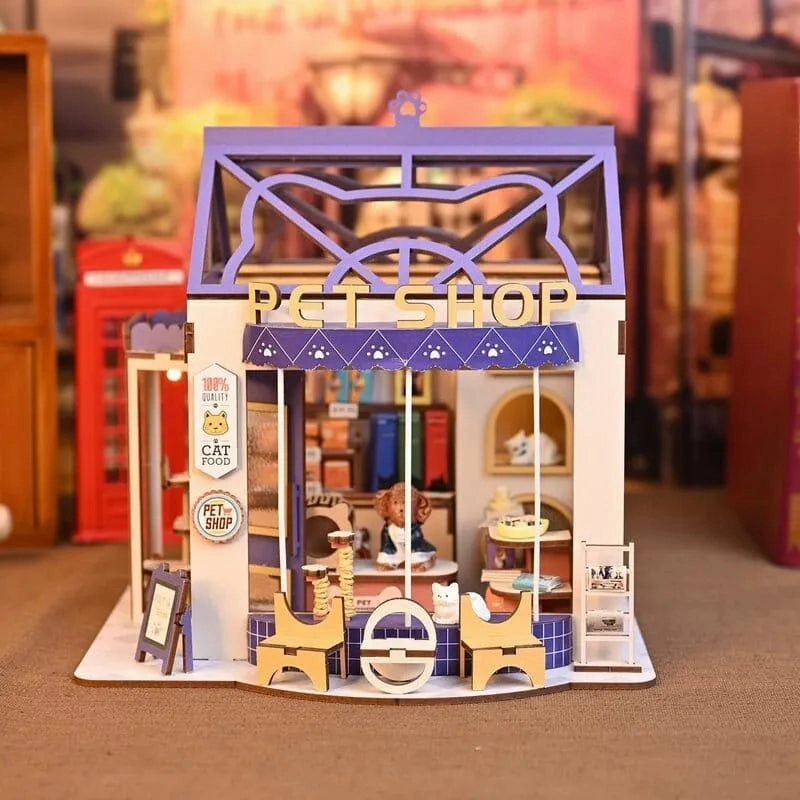 Miniature House Kit| Pet Shop